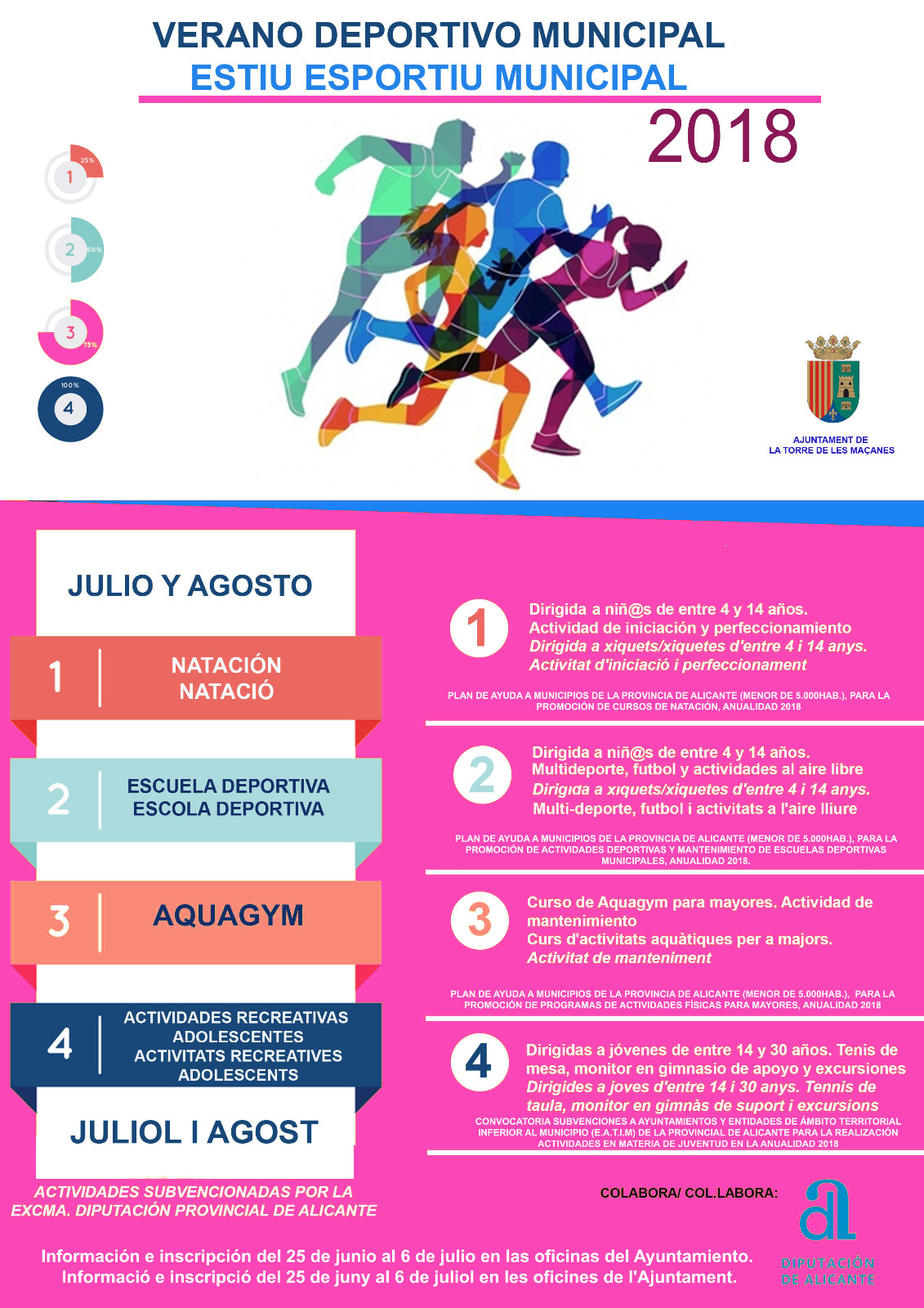 Verano Deportivo Municipal 2018