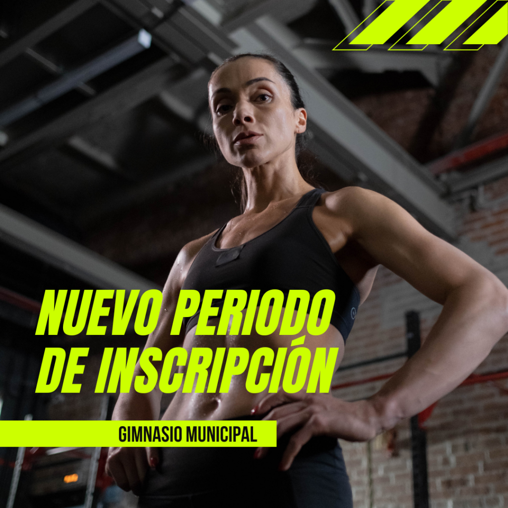 Inscripción gimnasio municipal